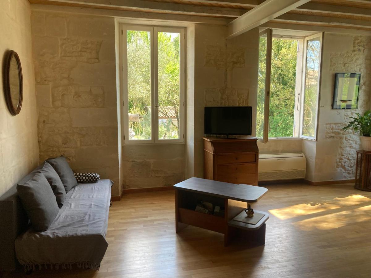 Appartement Les Ganivelles à Saint-Dizant-du-Gua Extérieur photo